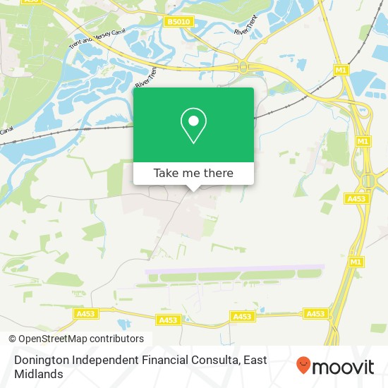 Donington Independent Financial Consulta map