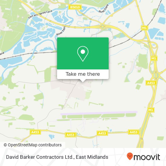 David Barker Contractors Ltd. map