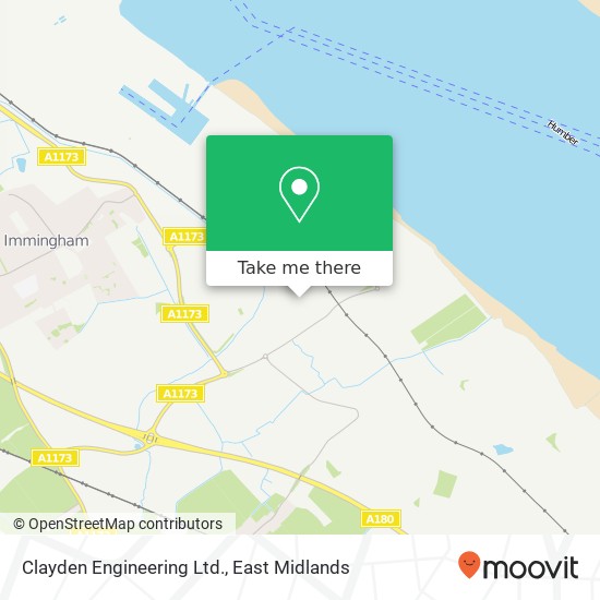 Clayden Engineering Ltd. map