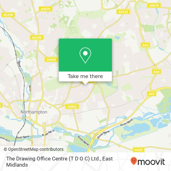 The Drawing Office Centre (T D O C) Ltd. map