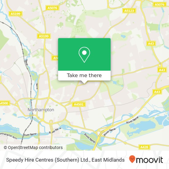 Speedy Hire Centres (Southern) Ltd. map