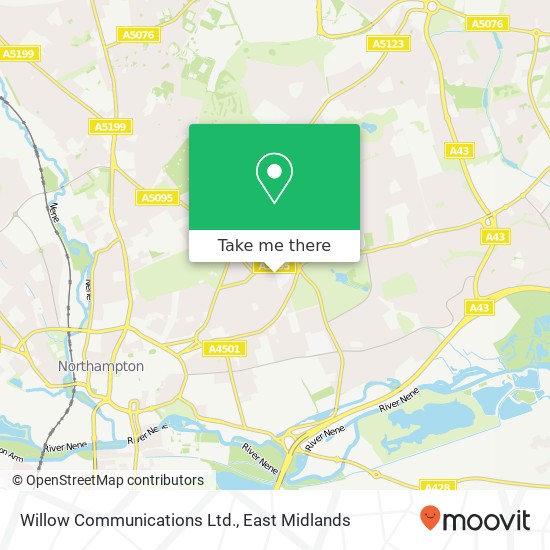 Willow Communications Ltd. map