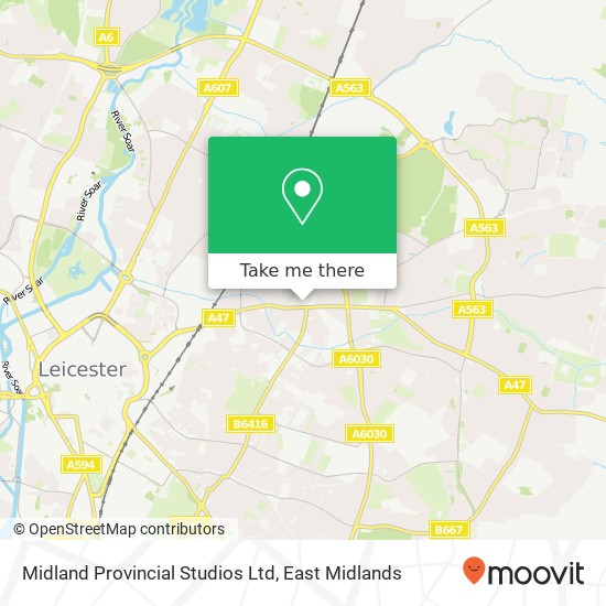 Midland Provincial Studios Ltd map
