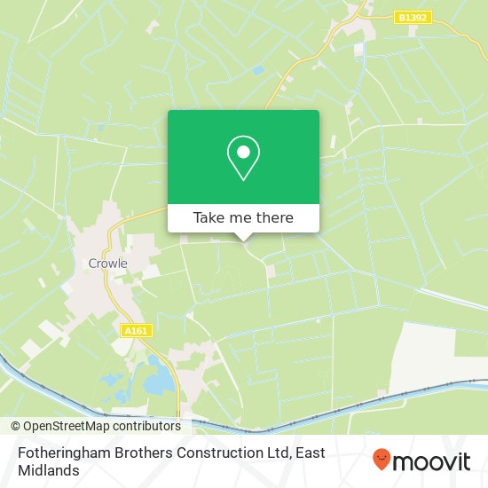Fotheringham Brothers Construction Ltd map