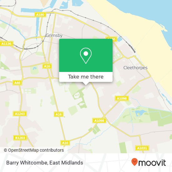 Barry Whitcombe map