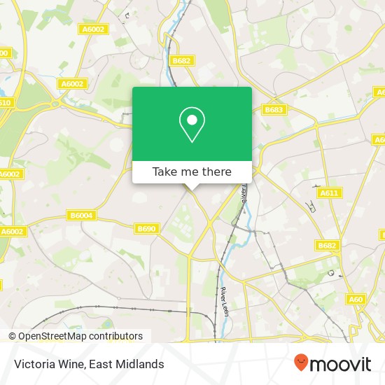 Victoria Wine map