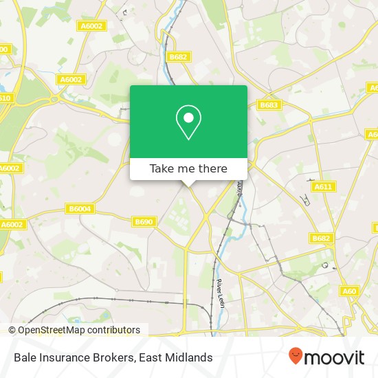 Bale Insurance Brokers map