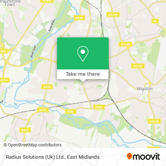 Radius Solutions (Uk) Ltd. map