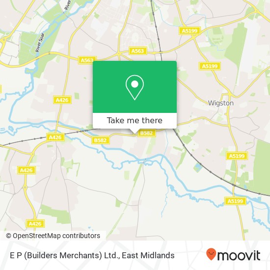 E P (Builders Merchants) Ltd. map