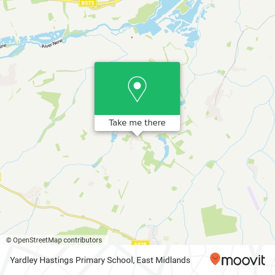 Yardley Hastings Primary School map