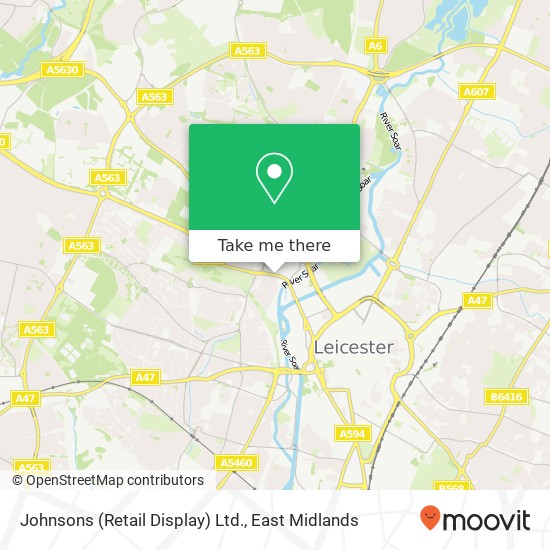 Johnsons (Retail Display) Ltd. map
