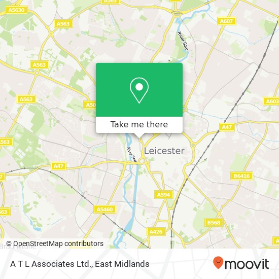 A T L Associates Ltd. map