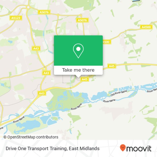 Drive One Transport Training map