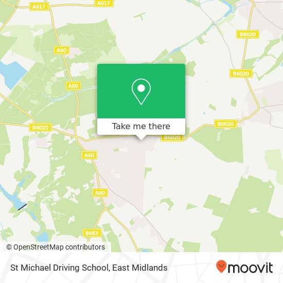 St Michael Driving School map