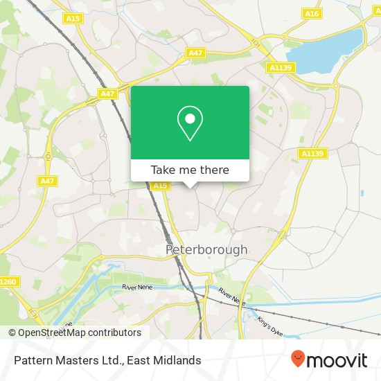 Pattern Masters Ltd. map