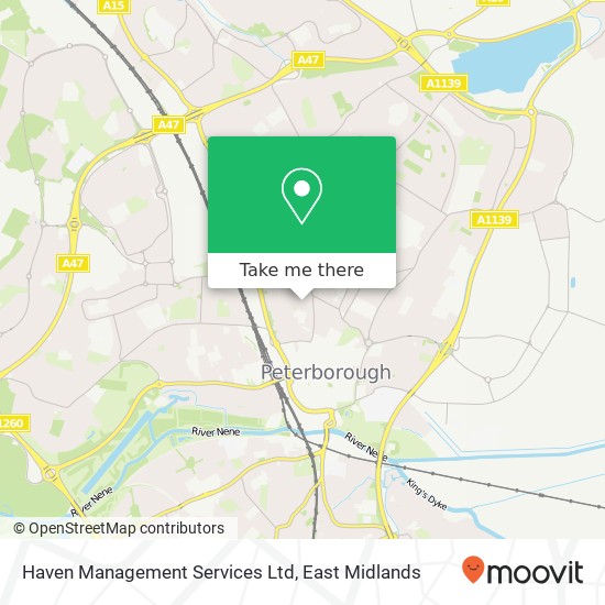 Haven Management Services Ltd map