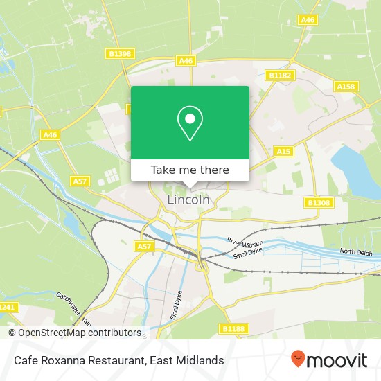 Cafe Roxanna Restaurant map