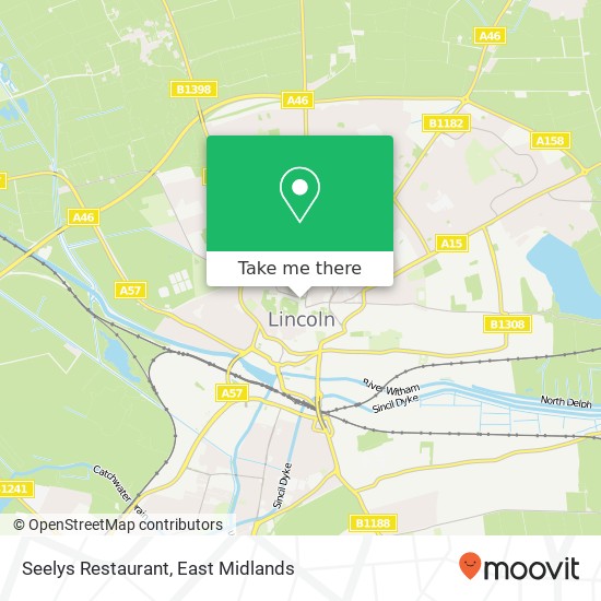 Seelys Restaurant map