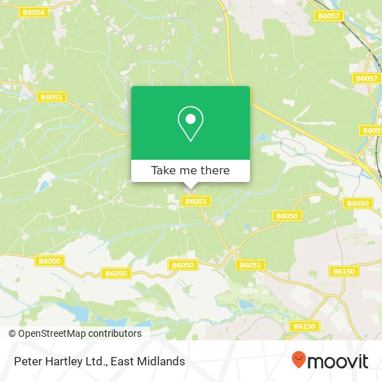 Peter Hartley Ltd. map