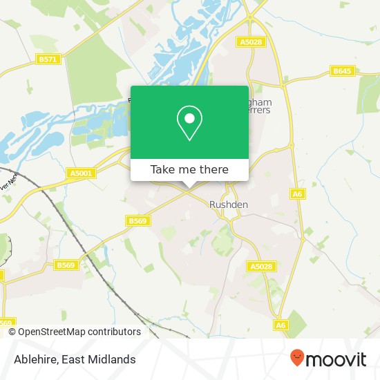 Ablehire map