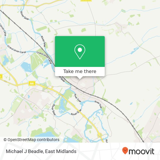 Michael J Beadle map