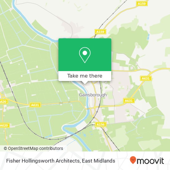 Fisher Hollingsworth Architects map