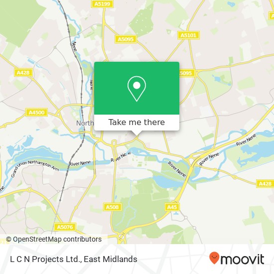 L C N Projects Ltd. map