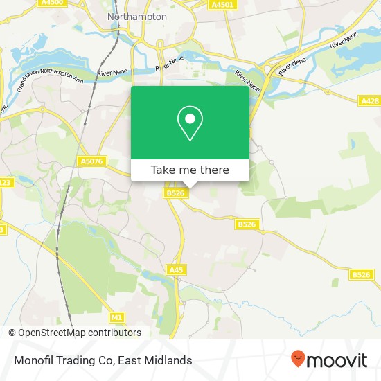 Monofil Trading Co map