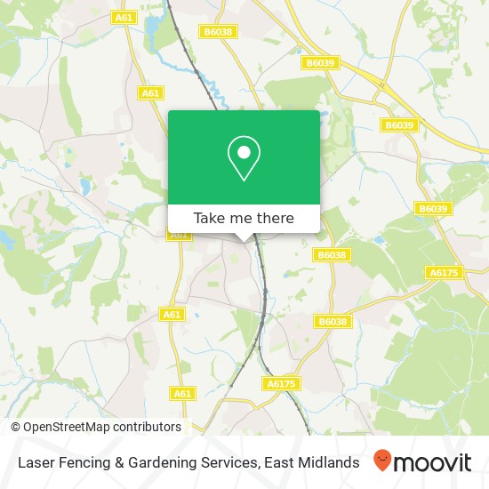 Laser Fencing & Gardening Services map