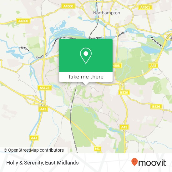 Holly & Serenity map