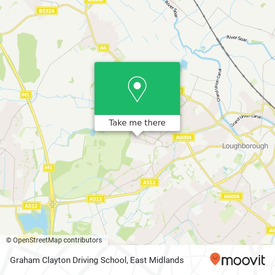 Graham Clayton Driving School map