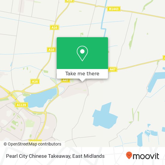 Pearl City Chinese Takeaway map