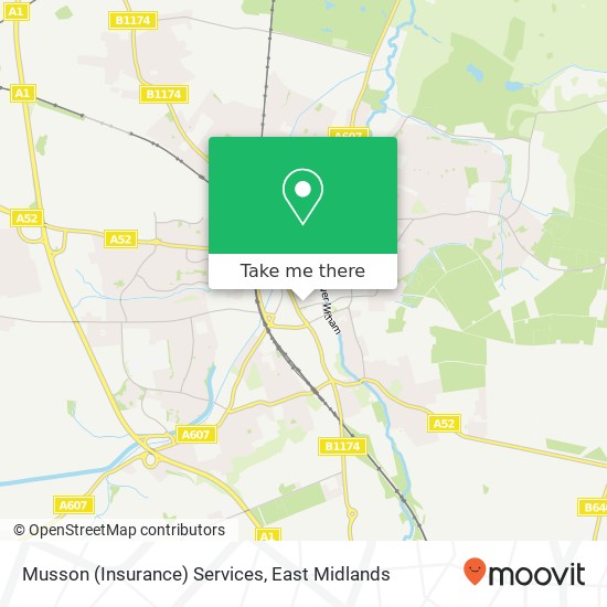 Musson (Insurance) Services map