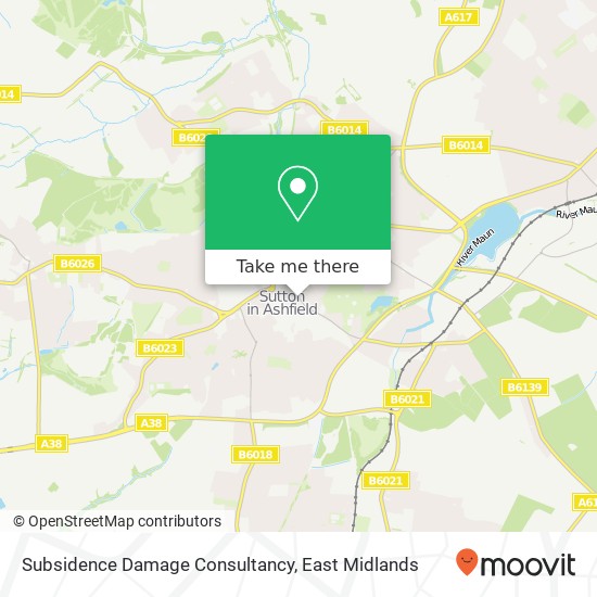 Subsidence Damage Consultancy map