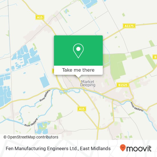 Fen Manufacturing Engineers Ltd. map