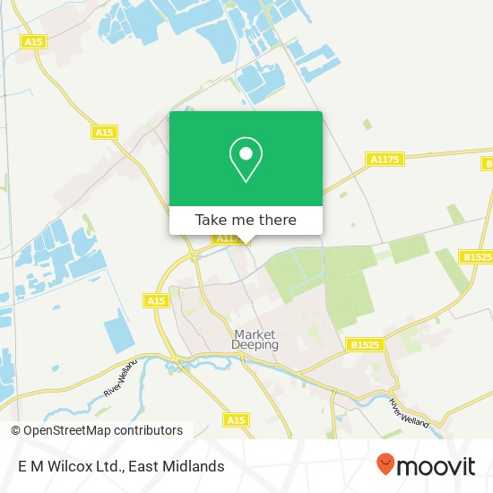 E M Wilcox Ltd. map