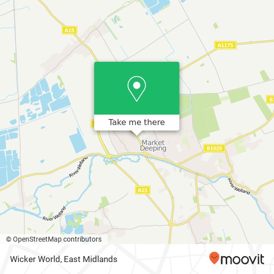 Wicker World map