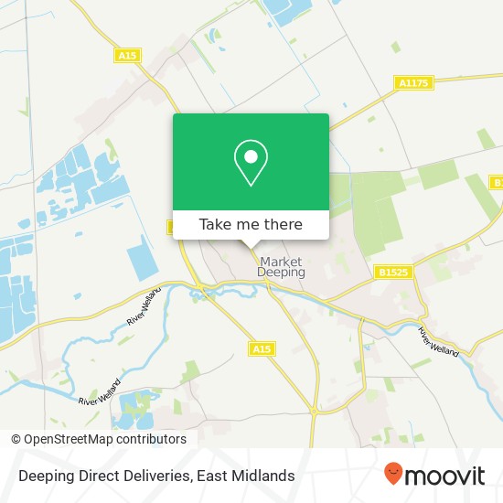 Deeping Direct Deliveries map