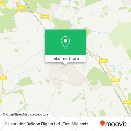 Celebration Balloon Flights Ltd. map