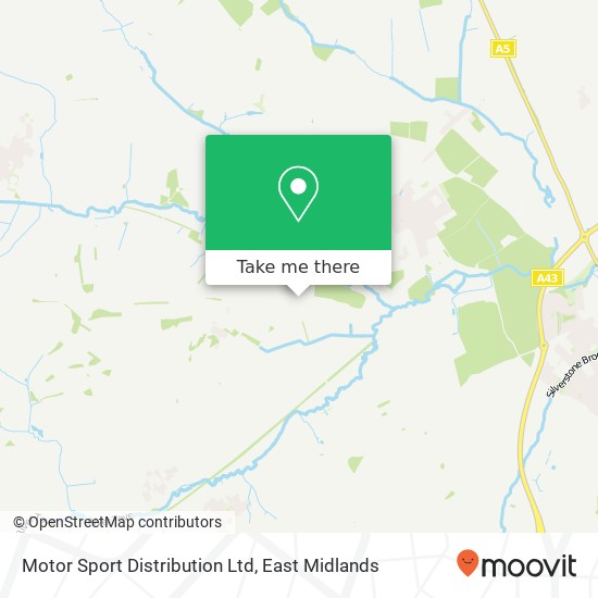 Motor Sport Distribution Ltd map