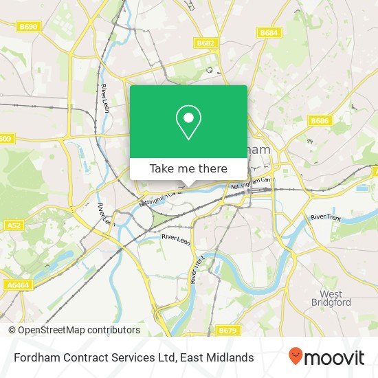 Fordham Contract Services Ltd map