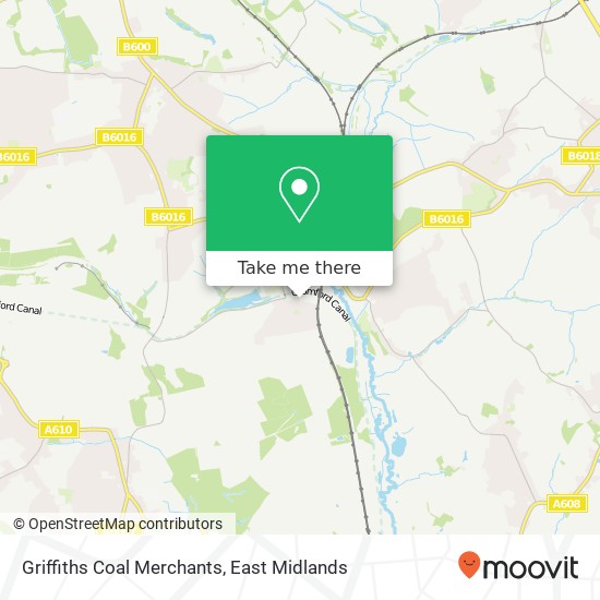 Griffiths Coal Merchants map