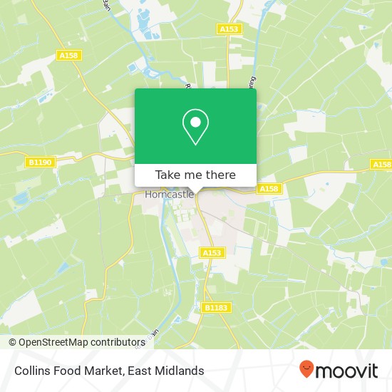 Collins Food Market map