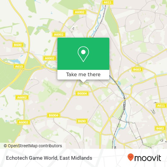 Echotech Game World map