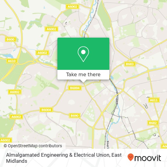 Almalgamated Engineering & Electrical Union map