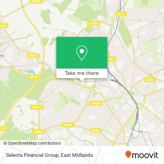 Selecta Financial Group map