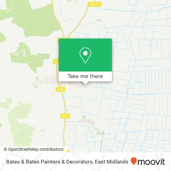 Bates & Bates Painters & Decorators map