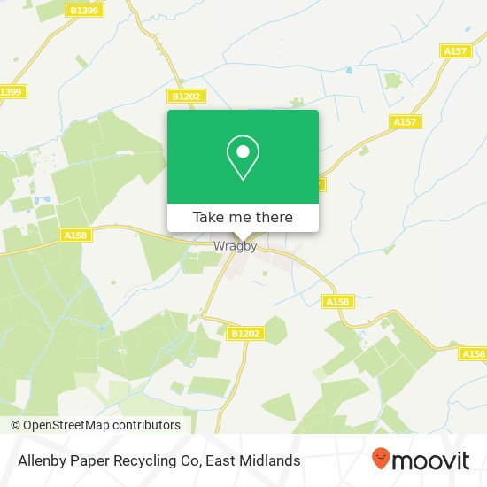 Allenby Paper Recycling Co map