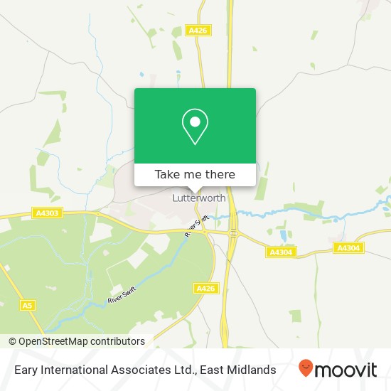 Eary International Associates Ltd. map