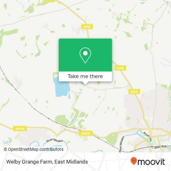 Welby Grange Farm map